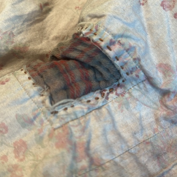 1 LEFT // very long summer weight mended scarf - Picture 12 of 13